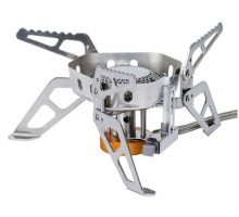 Пальник газовий зі шлангом, п'єзопідпалом та вітрозахистом Tramp UTRG-046