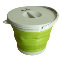 Відро TRAMP складане силіконове з кришкою 5л TRC-127-olive