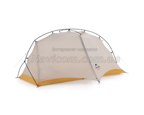 Намет Naturehike Cloud Trace NH21ZP003, Grey-Yellow (6927595775424)