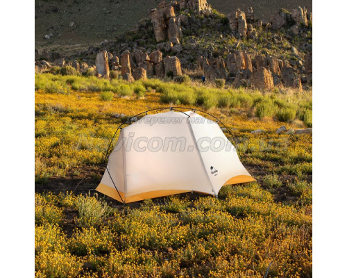 Намет Naturehike Cloud Trace NH21ZP003, Grey-Yellow (6927595775424)