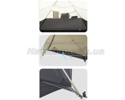 Намет Naturehike Mongar UL2 CNK2550WS016, Brown (6927595770399)