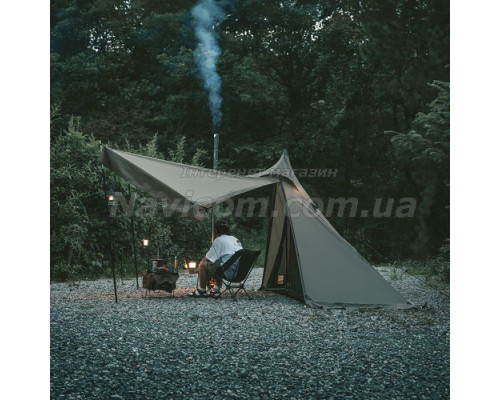 Намет Naturehike Pyramid CNK2300ZP025, Brown (6976023922534)