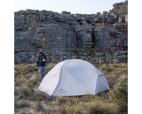 Палатка Naturehike Mongar NH17T007-M, 20D, Grey (6927595708071)