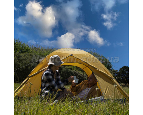 Палатка Naturehike P-Series NH18Z022-P, 210T/65D, Yellow (6927595783610)