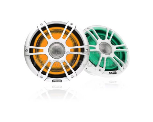 Морські динаміки Fusion Signature Series 3 коаксіальні спортивні білі 6,5" із підсвічуванням CRGBW