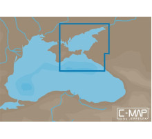 Карта С-МАР Азовське море, східна частина Чорного моря