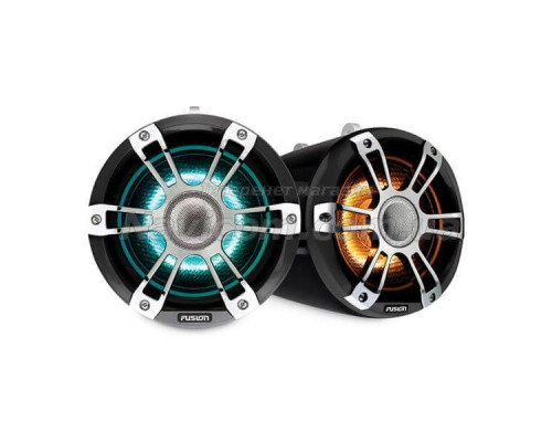 Динаміки морські Fusion Signature Series 3 Marine Wake Tower 6,5” з CRGBW хромовані