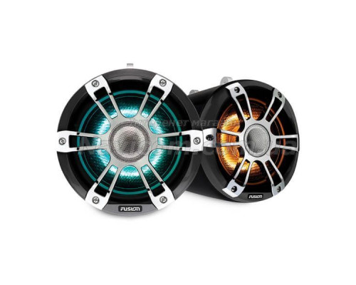 Динаміки морські Fusion Signature Series 3 Marine Wake Tower 7,7” з CRGBW хромовані