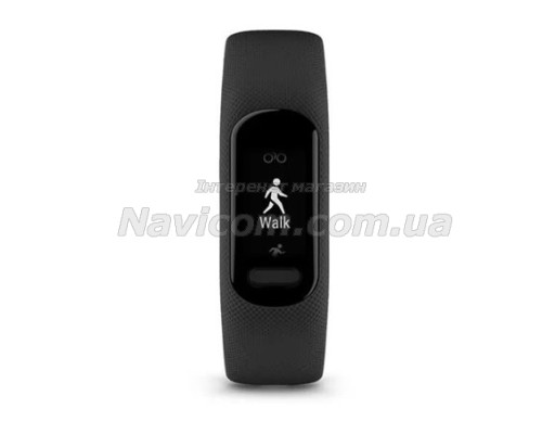 Фітнес-трекер Garmin vivosmart 5 чорний (великий)