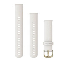 Швидкознімний ремінець Garmin 20 мм для годинників Forerunner, Venu, кольору слонової кістки