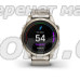 Смарт-годинник Garmin epix Pro (Gen 2) Sapphire Edition (42мм) ніжно-золотистий з нейлоновим ремінцем кремового кольору