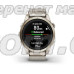 Смарт-годинник Garmin epix Pro (Gen 2) Sapphire Edition (42мм) ніжно-золотистий з нейлоновим ремінцем кремового кольору