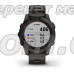 Смарт-годинник Garmin fenix 7 Sapphire Solar карбоново-сірий титановий DLC з титановим вентильованим браслетом