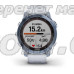 Смарт-годинник Garmin fenix 7 Sapphire Solar мінерально-синій титановий DLC з ремінцем кольору білого каменю
