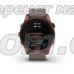Смарт-годинник Garmin fenix 7S Sapphire Solar темно-бронзовий титановий з глиняно-сірим ремінцем
