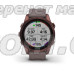 Смарт-годинник Garmin fenix 7S Sapphire Solar темно-бронзовий титановий з глиняно-сірим ремінцем