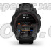 Смарт-годинник Garmin fenix 7X Sapphire Solar чорний титановий DLC з чорним ремінцем