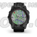 Смарт-годинник Garmin fenix 7X Sapphire Solar чорний титановий DLC з чорним ремінцем