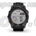 Смарт-годинник Garmin fenix 7X Sapphire Solar чорний титановий DLC з чорним ремінцем