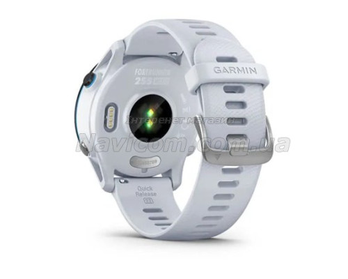 Смарт-годинник Garmin Forerunner 255 Music білий камінь
