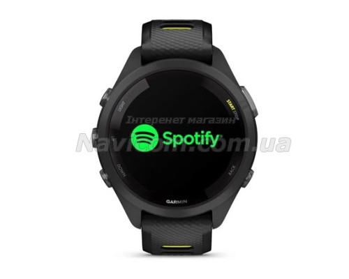 Смарт-годинник Garmin Forerunner 265s з чорним корпусом