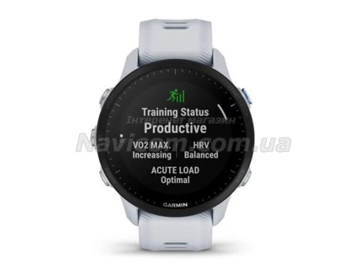 Смарт-годинник Garmin Forerunner 955 білий камінь