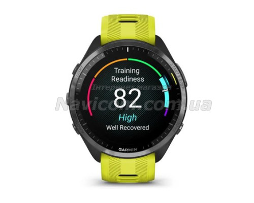 Смарт-годинник Garmin Forerunner 965 з карбоново-сірим титановим безелем