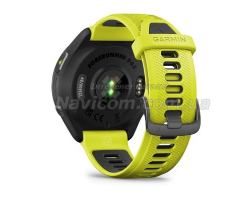 Смарт-годинник Garmin Forerunner 965 з карбоново-сірим титановим безелем