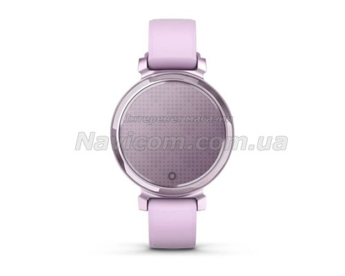 Смарт-годинник Garmin Lily 2 бузковий металік із силіконовим ремінцем