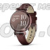 Смарт-годинник Garmin Lily 2 Classic темно-бронзовий із шкіряним ремінцем