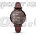 Смарт-годинник Garmin Lily 2 Classic темно-бронзовий із шкіряним ремінцем