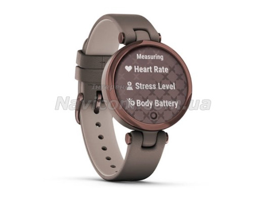 Смарт-годинник Garmin Lily Classic з темно-бронзовим безелем, корпусом Paloma