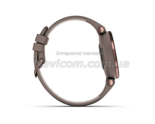 Смарт-годинник Garmin Lily Classic з темно-бронзовим безелем, корпусом Paloma