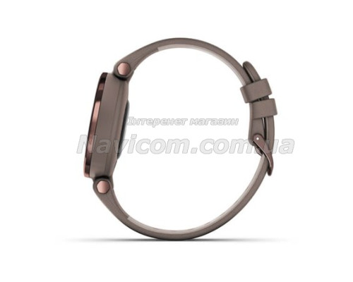 Смарт-годинник Garmin Lily Classic з темно-бронзовим безелем, корпусом Paloma
