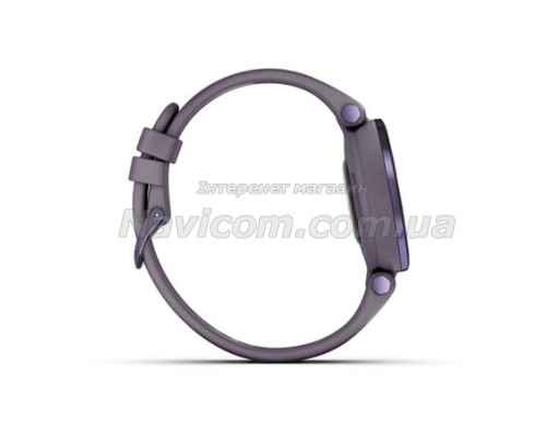 Смарт-годинник Garmin Lily Sport з фіолетовим безелем, насичено-фіолетовим корпусом
