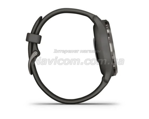 Смарт-годинник Garmin Venu 2S графітовий із грифельним безелем