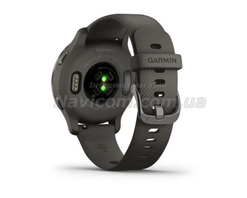 Смарт-годинник Garmin Venu 2S графітовий із грифельним безелем