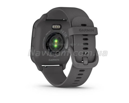 Смарт-годинник Garmin Venu Sq 2 сірий з грифельним безелем