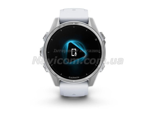 Смарт-годинник Garmin fenix 8 AMOLED (43 мм) сріблястий