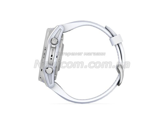 Смарт-годинник Garmin fenix 8 AMOLED (43 мм) сріблястий