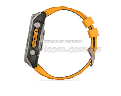 Смарт-годинник Garmin fenix 8 AMOLED (51 мм) Sapphire титан