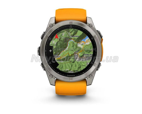 Смарт-годинник Garmin fenix 8 AMOLED (51 мм) Sapphire титан