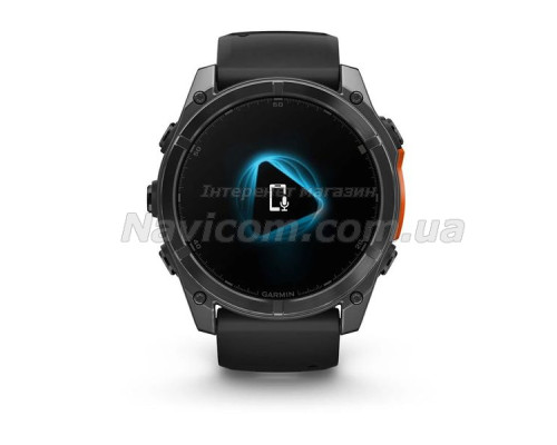 Смарт-часы Garmin fenix 8 AMOLED (51 мм) сланцево-серый/черный