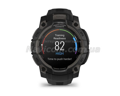 Смарт-часы Garmin Instinct 3 (45 мм) AMOLED черные