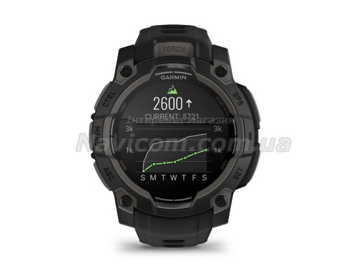 Смарт-часы Garmin Instinct 3 (45 мм) AMOLED черные