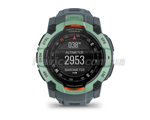 Смарт-годинник Garmin Instinct 3 (50 мм) AMOLED неотропік/сутінковий