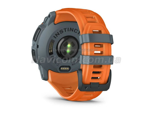 Смарт-годинник Garmin Instinct 3 (50 мм) Solar сутінковий/сонячний