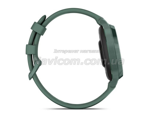 Смарт-годинник Garmin Lily 2 Active яшмово-зелений із силіконовим ремінцем