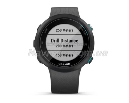 Смарт-годинник Garmin Swim 2 з чорним ремінцем