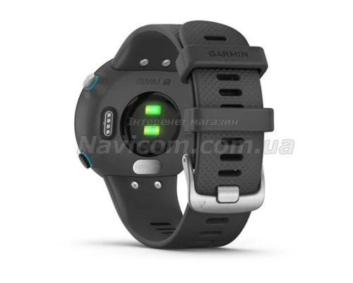 Смарт-годинник Garmin Swim 2 з чорним ремінцем